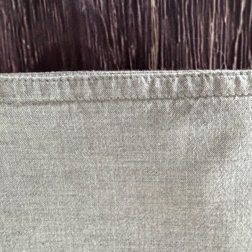 Lauren Ralph Lauren Graydon Melange King Pillow Sham Set of 2 Fog/Gray Cotton - Picture 3 of 10
