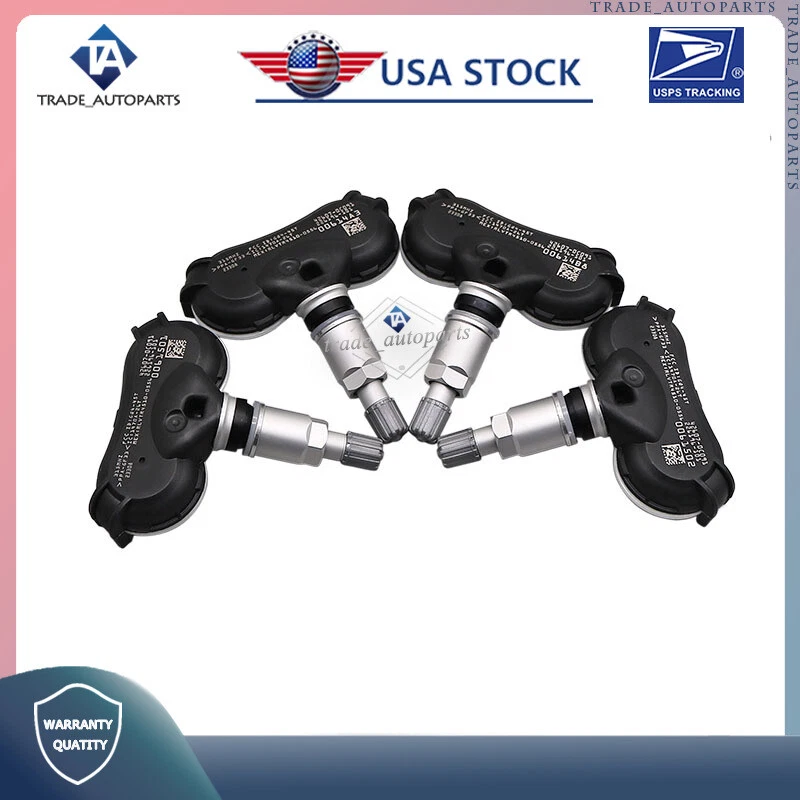 4x Sensores de neumáticos 42607-0C091 Sensor TPMS para Toyota Highlander RAV4 2020-2023 EE. UU. Foto 2 de 4
