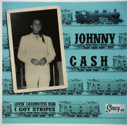 Johnny Cash Lovin' Locomotive Man/I Got Stripes (Vinyl LP) 7" Single