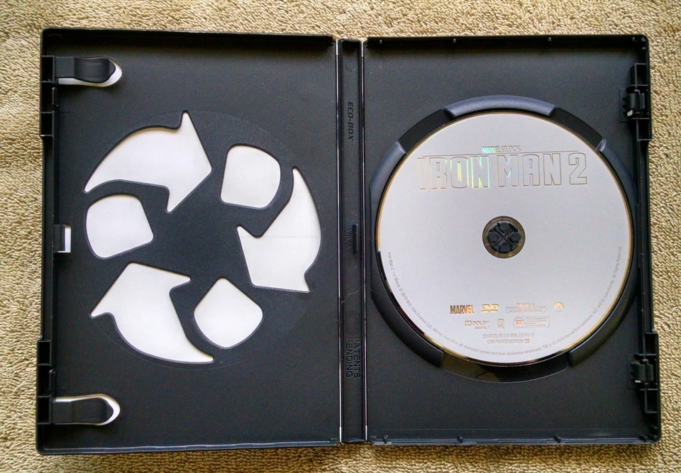 Iron Man 2 DVD VG+ Robert Downey Jr widescreen - Image 3 of 3