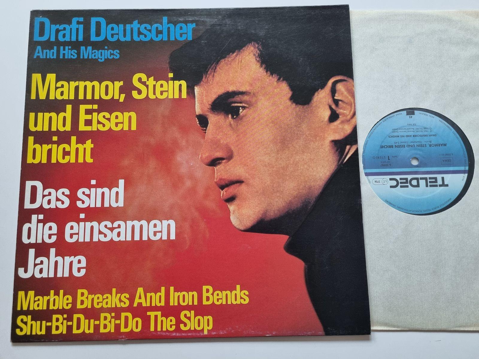 Drafi Deutscher - Marmor, Stein Und Eisen Bricht 12'' Vinyl Maxi Germany