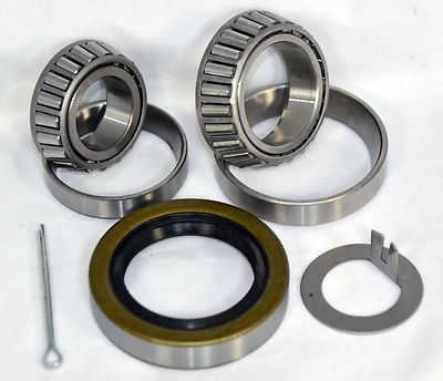 K2-100 3500 lb.Trailer Axle Bearing Kit L44649/10 L68149/11 Bearings 10-19 Seal 