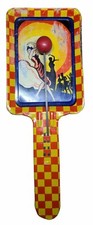 VINTAGE TIN LITHO NOISE MAKER - Lady Dancing Kirchhof Life Of The Party Products