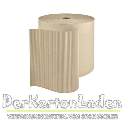 Wellpappe 0,5 x 70 m Polstermaterial 35 bis 1400 m² Rollenwellpappe