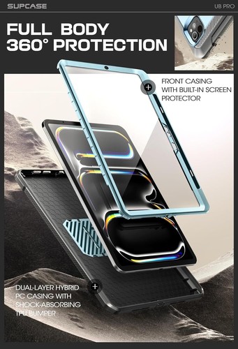 SUPCASE For Apple iPad Pro 11inch M4 2024 Multi-Layered Protection Case Cover US - Picture 25 of 32