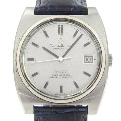 Omega Constellation OH Chronometer Silver Round Automatic Mens  Watch