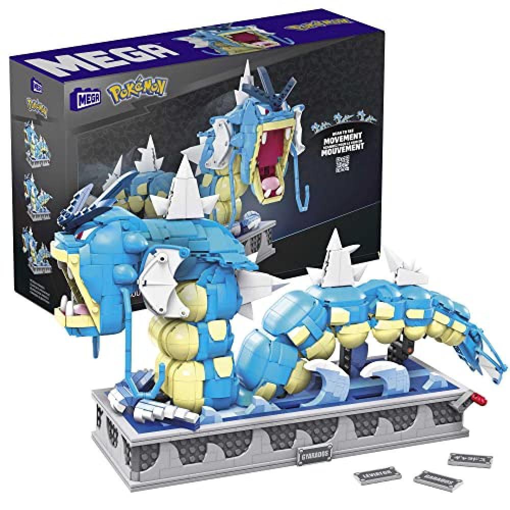 MEGA - Pokémon Kinetic Gyarados set di costruzioni con 2186 mattoncini e pezzi