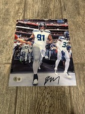 BYRON MURPHY II SIGNED SEATTLE SEAHAWKS 8X10 PHOTO AUTOGRAPHED BECKETT COA BAS 2