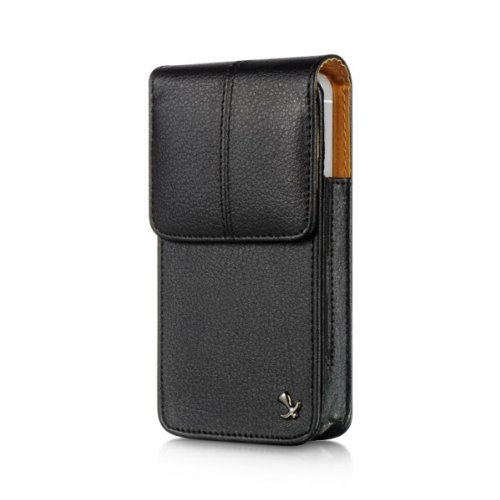 Funda protectora vertical de cuero giratorio con clip para cinturón para teléfonos celulares Apple ¡NUEVA! - Imagen 5 de 14