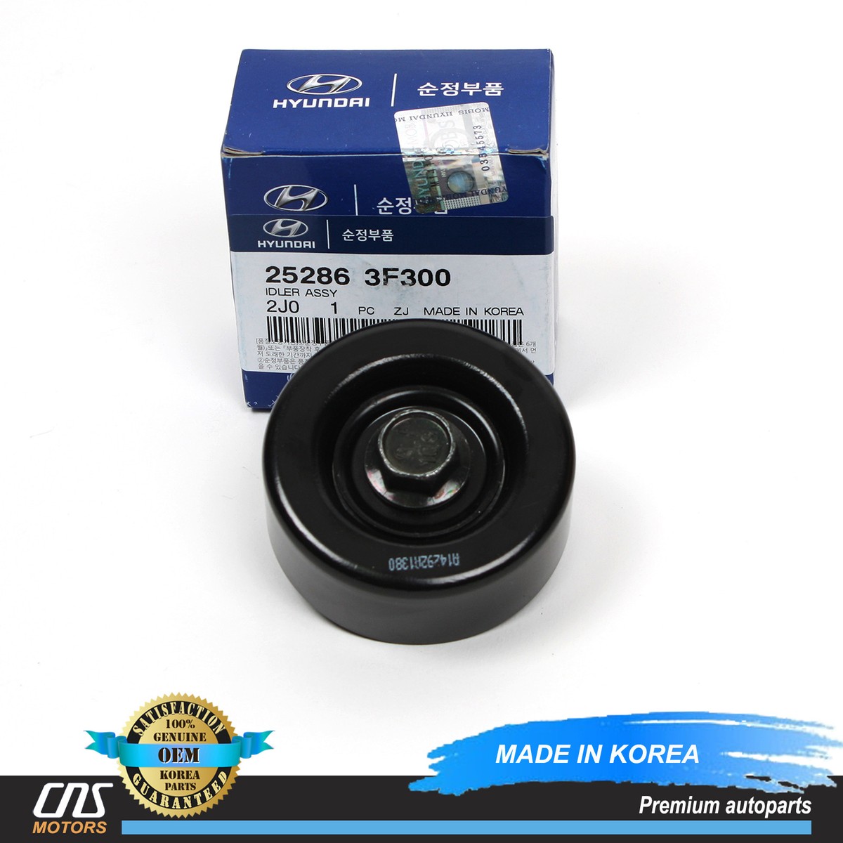 GENUINE Idler Pulley for 09-14 Hyundai Equus Genesis Kia Borrego