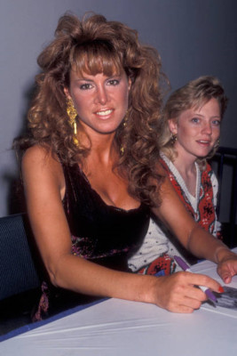 Model Jessica Hahn at the Long Island Custom Car Show on March- 1991 4x6 Photo