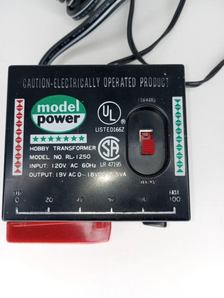 VTG Model Power Electric Power Controller Transformer Trains Race Cars - Image 4 of 4