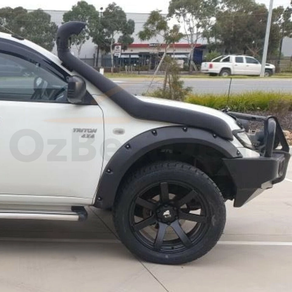 Front Slimline Jungle Fender Flares Fits Mitsubishi Triton  65mm ML MN 2006-2014 - image 4 of 4