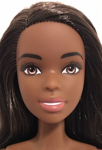 Barbie Fashionista AA African American Black Hair Nude Doll Shana Face Sculpt