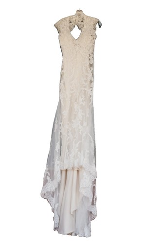 B. Smart Ivory Lace Dress V-Neck Size 4 100% Polyester Cap Sleeve | eBay B. Smart Ivory Lace Dress V-Neck Size 4 100% Polyester Cap Sleeve | eBay