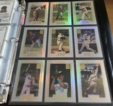 BO JACKSON GEORGE BRETT NOLAN RYAN REFRACTOR 2002 TOPPS TRIBUTE SET YOU PICK HOF