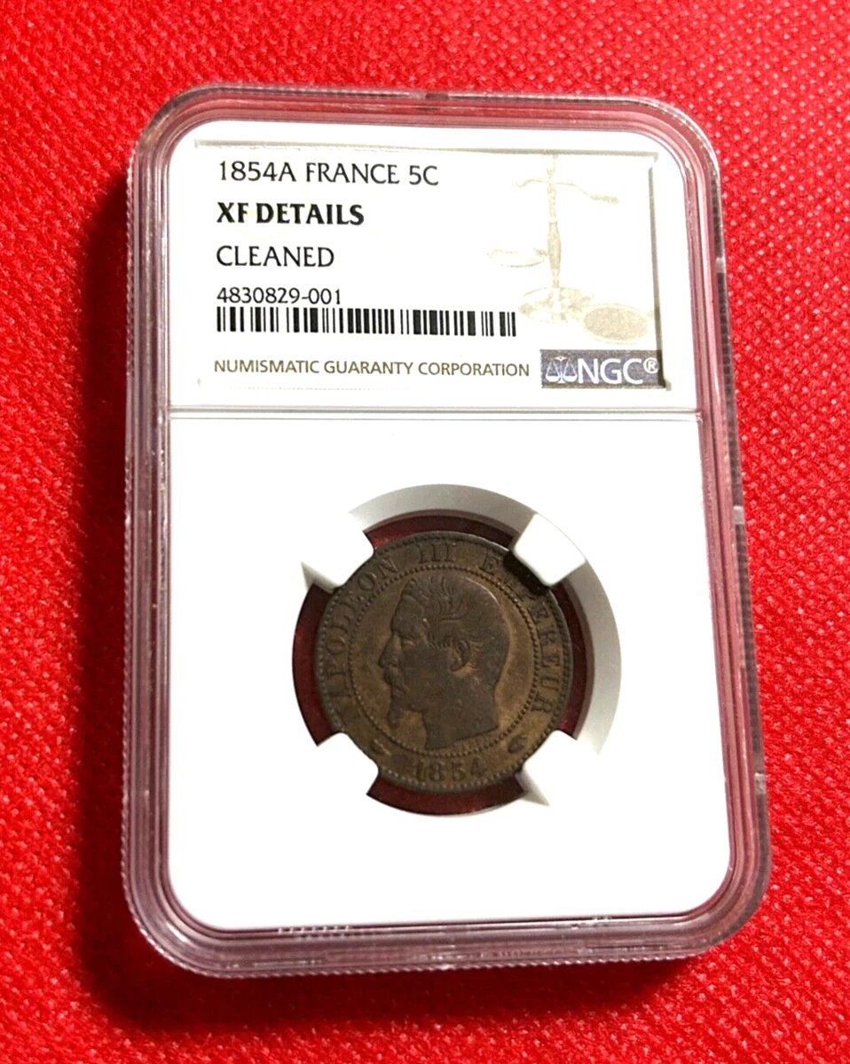 1854 年法国硬币| eBay