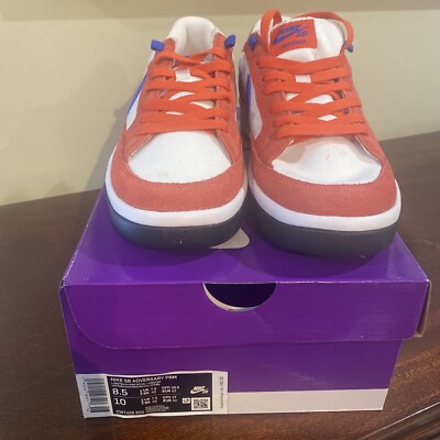 Nike SB Adversary Premium Lobster White Royal Shoe Men s 8.5  (CW7456-600)