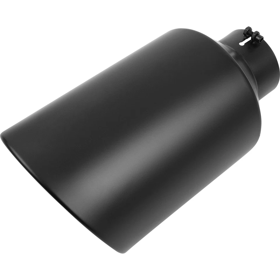 4" Entrada 8" Salida 15" Punta de escape Acero inoxidable para Dodge Ram 1500 2500 3500 Foto 2 de 4