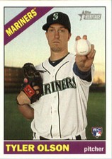 2015 Topps Heritage #613 Tyler Olson RC - NM
