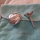 Tiffany & Co Heart Perfume Flask With Funnel, Sterling — photo 1
