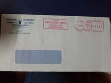 australia commercial cover used 1999 special postmark as in pic combined insuran