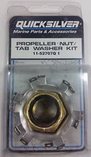 Mercruiser OEM Alpha One,  Bravo Propeller Nut, Locking Tab  Prop Kit 52707Q1