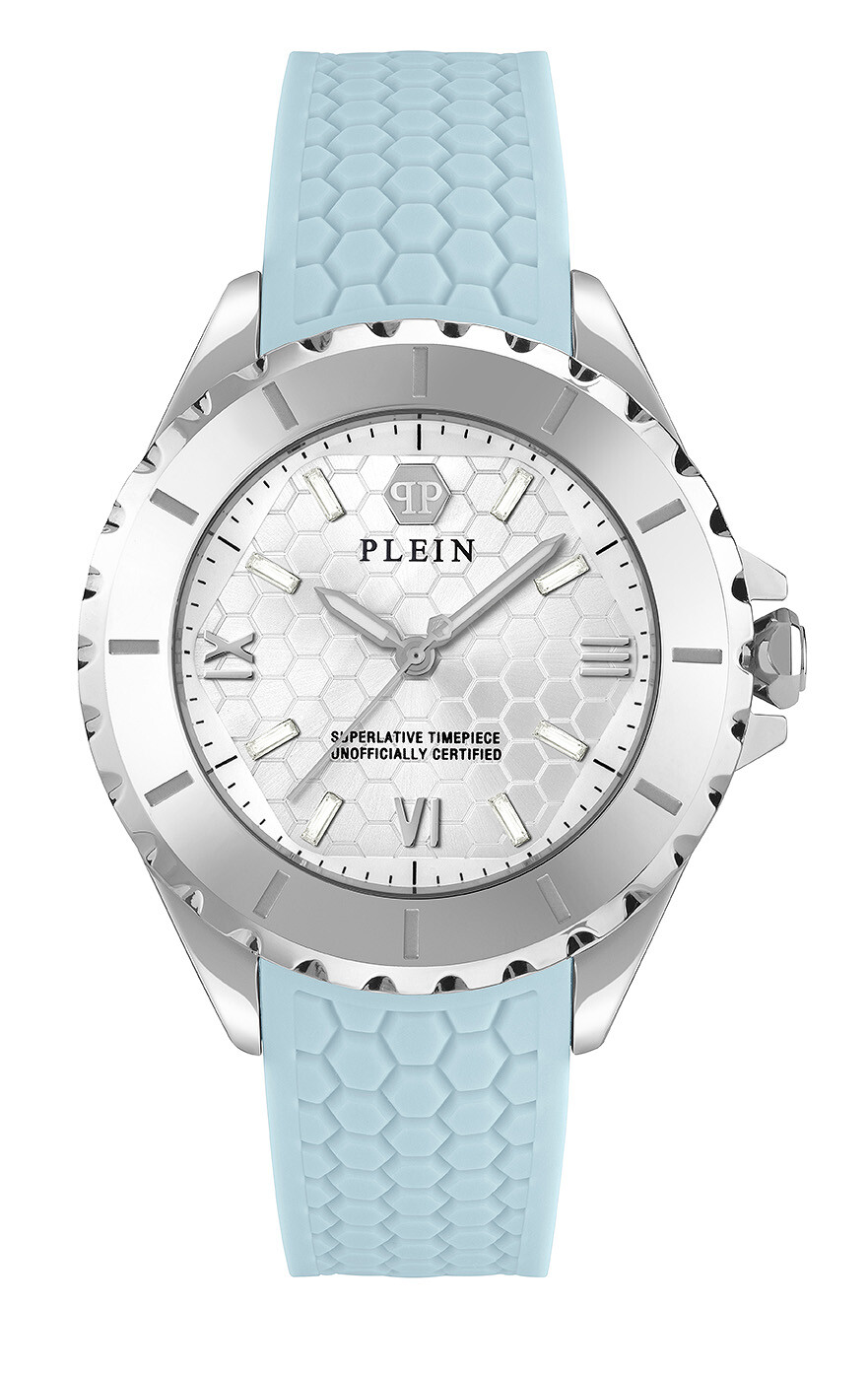 Philipp Plein Blue Womens Analogue Watch Plein Heaven PWPOA0124