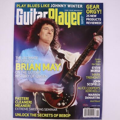 Guitar Player Magazine Brian May Interview January 2008