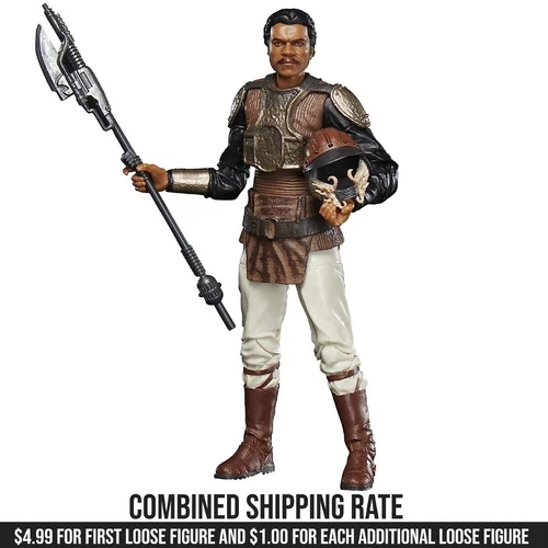 Star Wars The Black Series Archive Lando Calrissian Skiff 6" Action Figure LOOSE