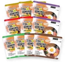 Combat ration  Korean hot water 10 minutes 5 types of camping food 10 pieces