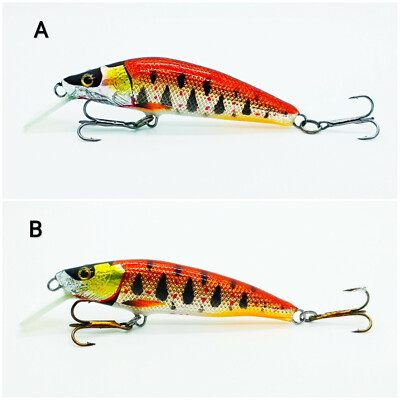 Custom Handmade Smith D-contact Trout Bait Salmon Fishing Lure Stream Minnow 