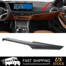 ABS Carbon Fiber Center Dashboard Trim For BMW 3  4 Series G20 G22 G23 G26 25+