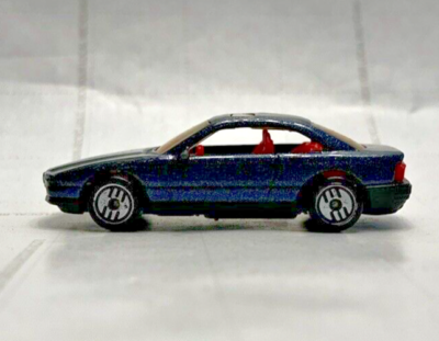 Vintage Hot Wheels - 1994 - Mainline - 1990 BMW 850i - Dark Blue