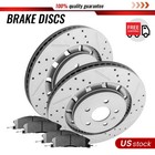 Front Brake Rotors & Ceramic Pads Kit for Ford Explorer 2013-2019 5 Lug 352mm