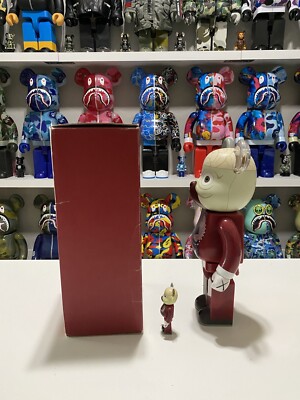 コレクション be@rbrick 400% KAWS Brown Dissected 400% 100% Bearbrick Set Be@rbrick