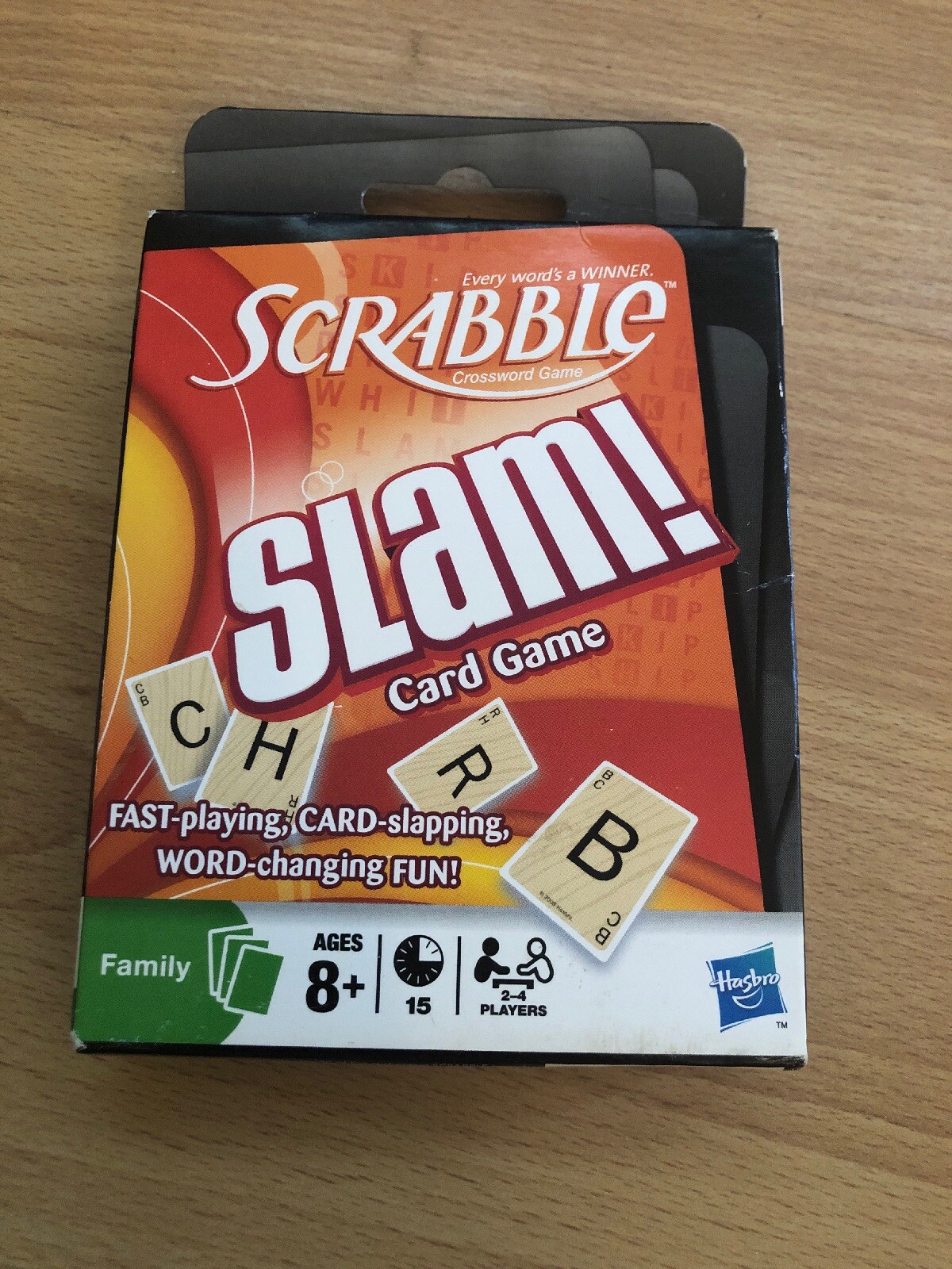 Scrabble Slam Cards by Parker Brothers Ages 8+ Family Game Complete NEW K7  I | eBay