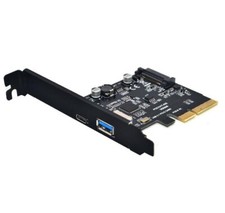 USB3.2 Gen2 Type C  USB3.2 Type A 10Gbps PCIe X4 Card USB-C PCI-e Adapter