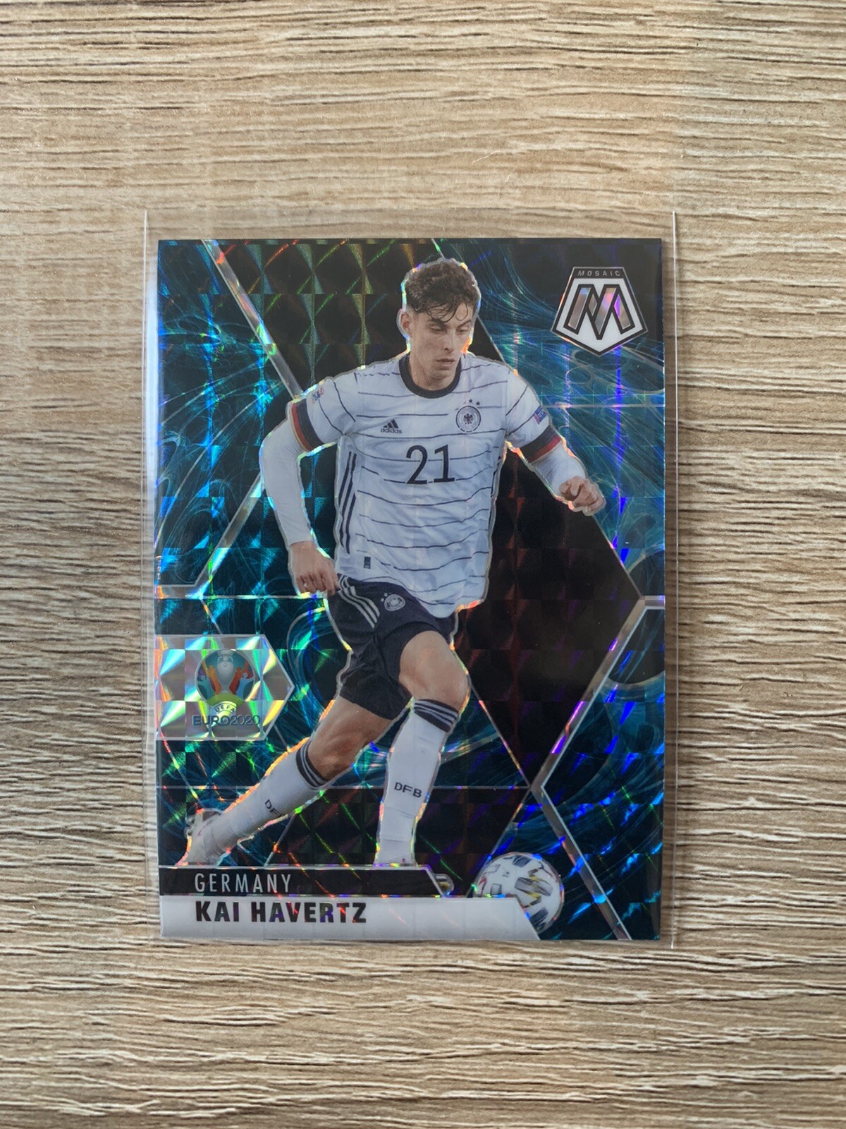 2020-21 Panini UEFA Euro Mosaic Soccer - Kai Havertz Genesis Prizm SSP #125