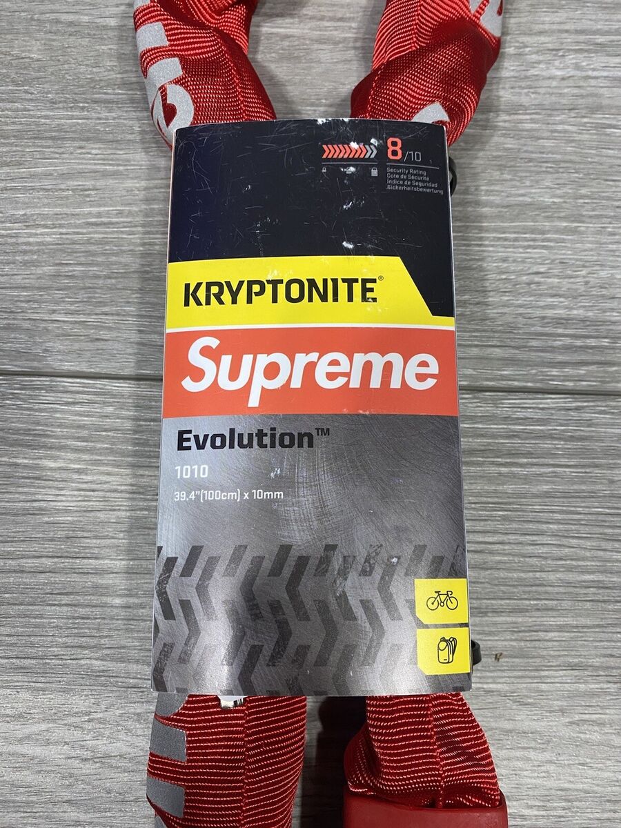 Supreme x Kryptonite Integrated Chain Lock