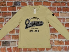 New Chevignon Longsleeve Shirt East Bay Rider Oakland Yellow Casual
