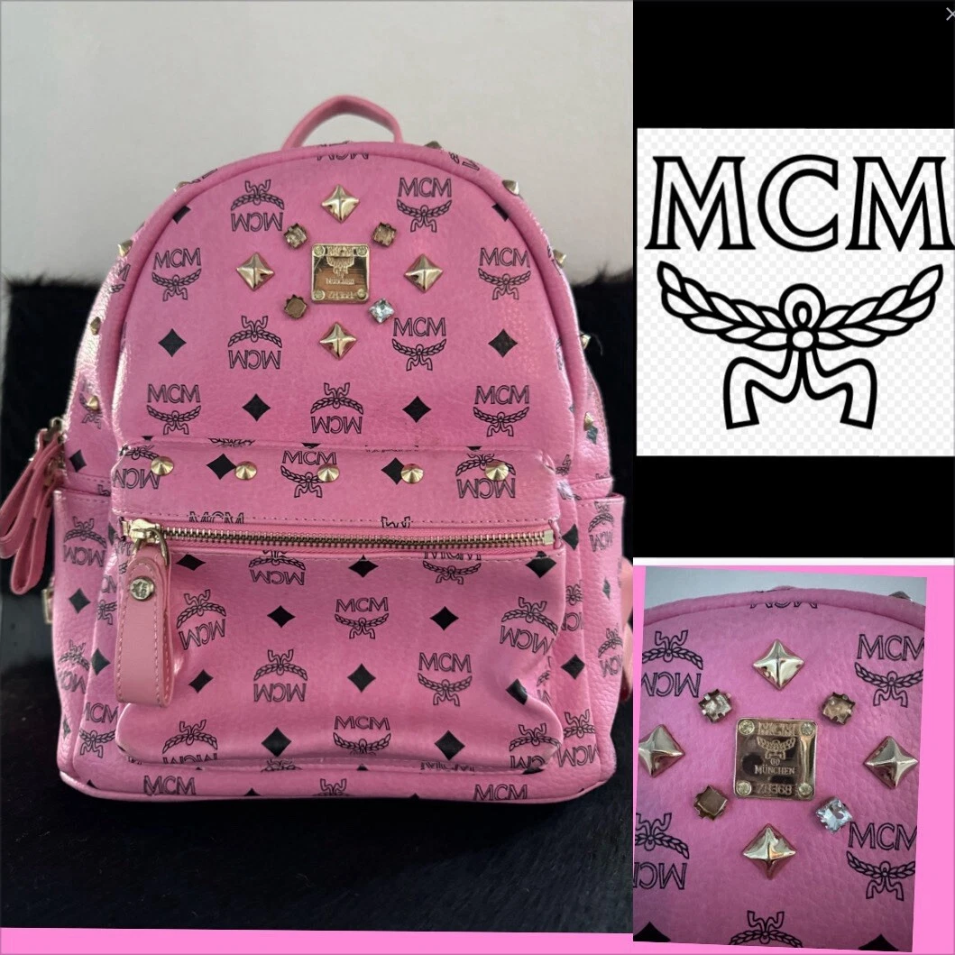 MCM バックパック ピンクバッグ & ハンドバッグ 女性用 | eBay