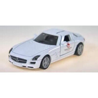 SIKU 1445 Spielwarenmesse 2012 Sondermodell Mercedes SLS Flügeltüren, 1:55