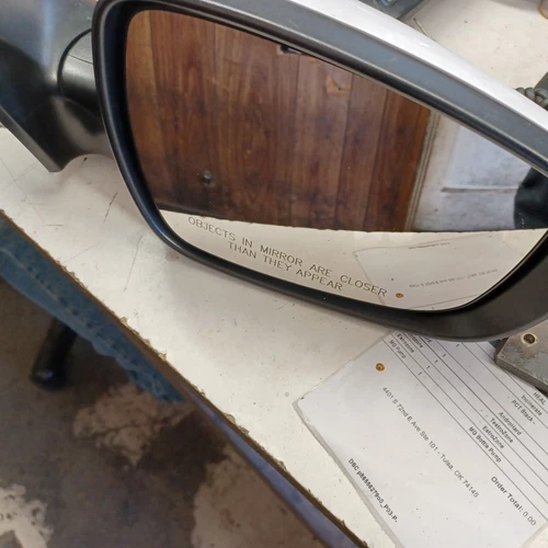 2013-2016 Hyundai Elantra Side View Door Mirror White Right Passenger RH OEM