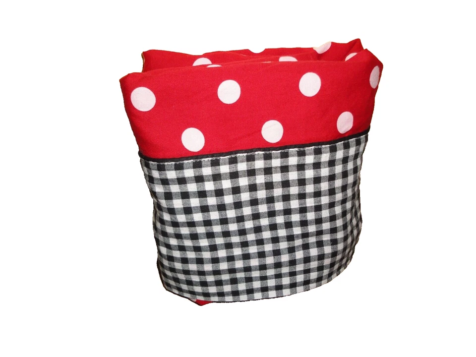 JUEGO DE SÁBANAS DOBLES SWEET JOJO NEGRO ROJO BLANCO LUNARES (4P) Foto 4 de 4