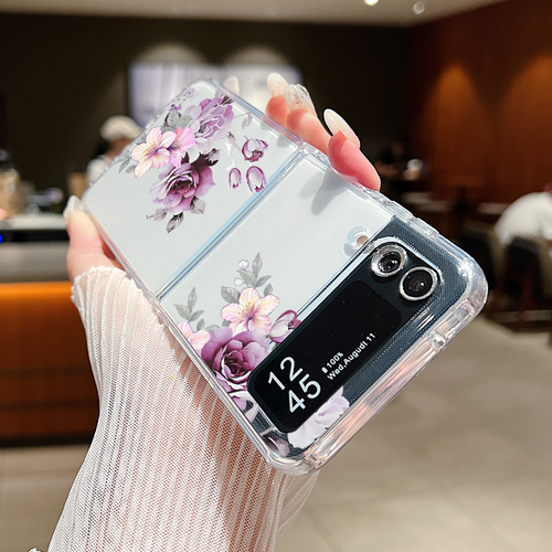 For Samsung Galaxy Z Flip6 Flip5 Flip4 Flip3 Shockproof Clear TPU Case Cover - Picture 15 of 24