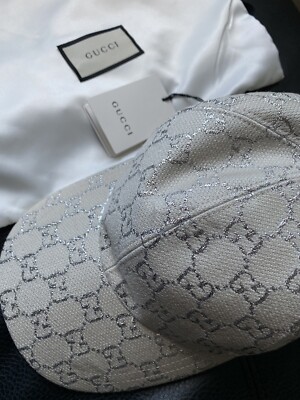 gucci cap silver
