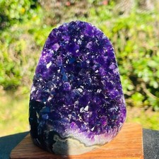 1.87LB Natural Amethyst Cave Quartz Cluster Crystal Specimens Restoration