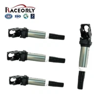 RACEORLY 4x Ignition Coils For BMW 328i 335i 525i 528i X3 Z4 2.0L L4 N46 N20