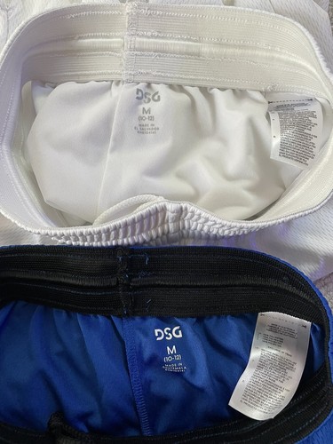DSG Unisex Youth Mesh Shorts Sz M 10-12 Blue Loose Fit Elastic Waist No Pockets - Picture 3 of 9